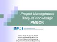 Project Management Body of Knowledge PMBOK PowerPoint PPT Presentation
