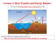 Elements of the Sun; Solar Radiation