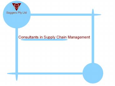 Consultants in Supply Chain Management