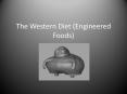 The Western Diet (Engineered Foods) PowerPoint PPT Presentation