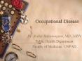Occupational Disease PowerPoint PPT Presentation