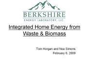 Integrated Home Energy from Waste