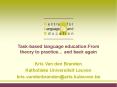 Task-based language education:From theory to practice PowerPoint PPT Presentation