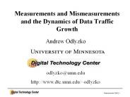 Measurements and Mismeasurements and the Dynamics of Data