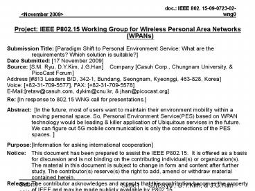 IEEE 802.15 <subject>