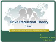 Drive Reduction Theory ( C.Hull )