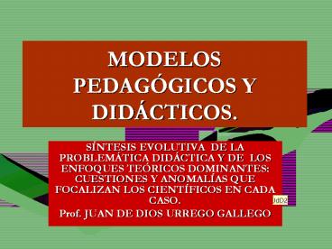 MODELOS PEDAG