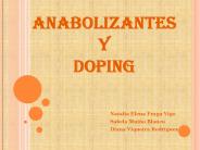 ANABOLIZANTES Y DOPING