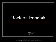 Book of Jeremiah