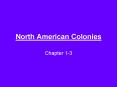 North American Colonies PowerPoint PPT Presentation