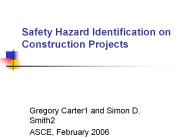 Safety Hazard Identification on Construction Projects