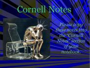 Cornell Notes