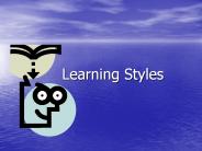 Learning Styles
