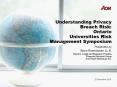 Understanding Privacy Breach Risk: Ontario Universities Risk Management Symposium PowerPoint PPT Presentation