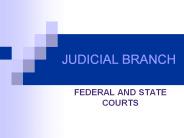 JUDICIAL BRANCH
