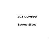 LCS CONOPS