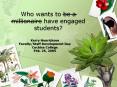 Who wants to be a millionaire have engaged students? PowerPoint PPT Presentation