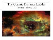 The Cosmic Distance Ladder Terence Tao (UCLA)