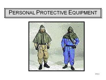 Personal Protective Equipment