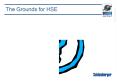 The Grounds for HSE PowerPoint PPT Presentation