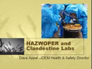 HAZWOPER and Clandestine Labs