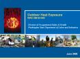 Outdoor Heat Exposure WAC 296-62-095 PowerPoint PPT Presentation