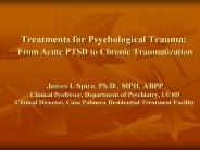 Treatments for Psychological Trauma: