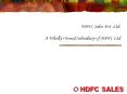 HDFC Sales Pvt. Ltd. A Wholly Owned Subsidiary of HDFC Ltd PowerPoint PPT Presentation