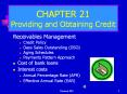 This is the chapter core slideshow. ... Providing and PowerPoint PPT Presentation
