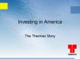 Investing in America PowerPoint PPT Presentation