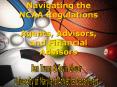Navigating the NCAA Regulations Agents, Advisors, and PowerPoint PPT Presentation