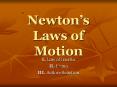 Newton PowerPoint PPT Presentation