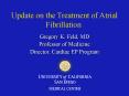 New Treatments for Atrial Fibrillation PowerPoint PPT Presentation
