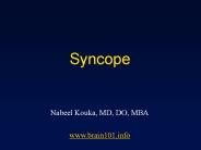 Syncope