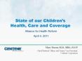 State of our Children’s PowerPoint PPT Presentation
