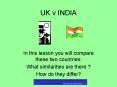 UK v INDIA PowerPoint PPT Presentation