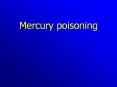 Mercury poisoning PowerPoint PPT Presentation