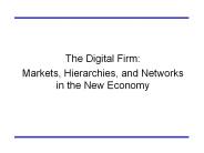 The Digital Firm
