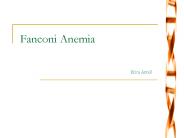 Fanconi Anemia  Erica Antell