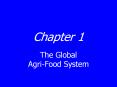 The Global Agri-Food System PowerPoint PPT Presentation