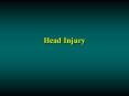 Head Injury PowerPoint PPT Presentation