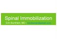 Spinal Immobilization PowerPoint PPT Presentation