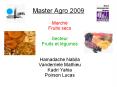 Master Agro 2009 PowerPoint PPT Presentation