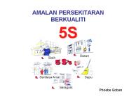 AMALAN PERSEKITARAN BERKUALITI 5S