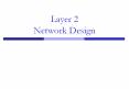 Layer 2 Network Design PowerPoint PPT Presentation