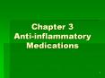 Chapter 3 Anti-inflammatory Medications PowerPoint PPT Presentation