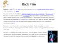 Back Pain PowerPoint PPT Presentation