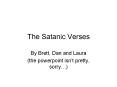 The Satanic Verses PowerPoint PPT Presentation