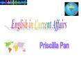 Priscilla Pan PowerPoint PPT Presentation