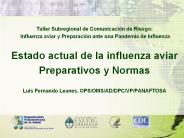 Taller Subregional de Comunicaciуn de Riesgo